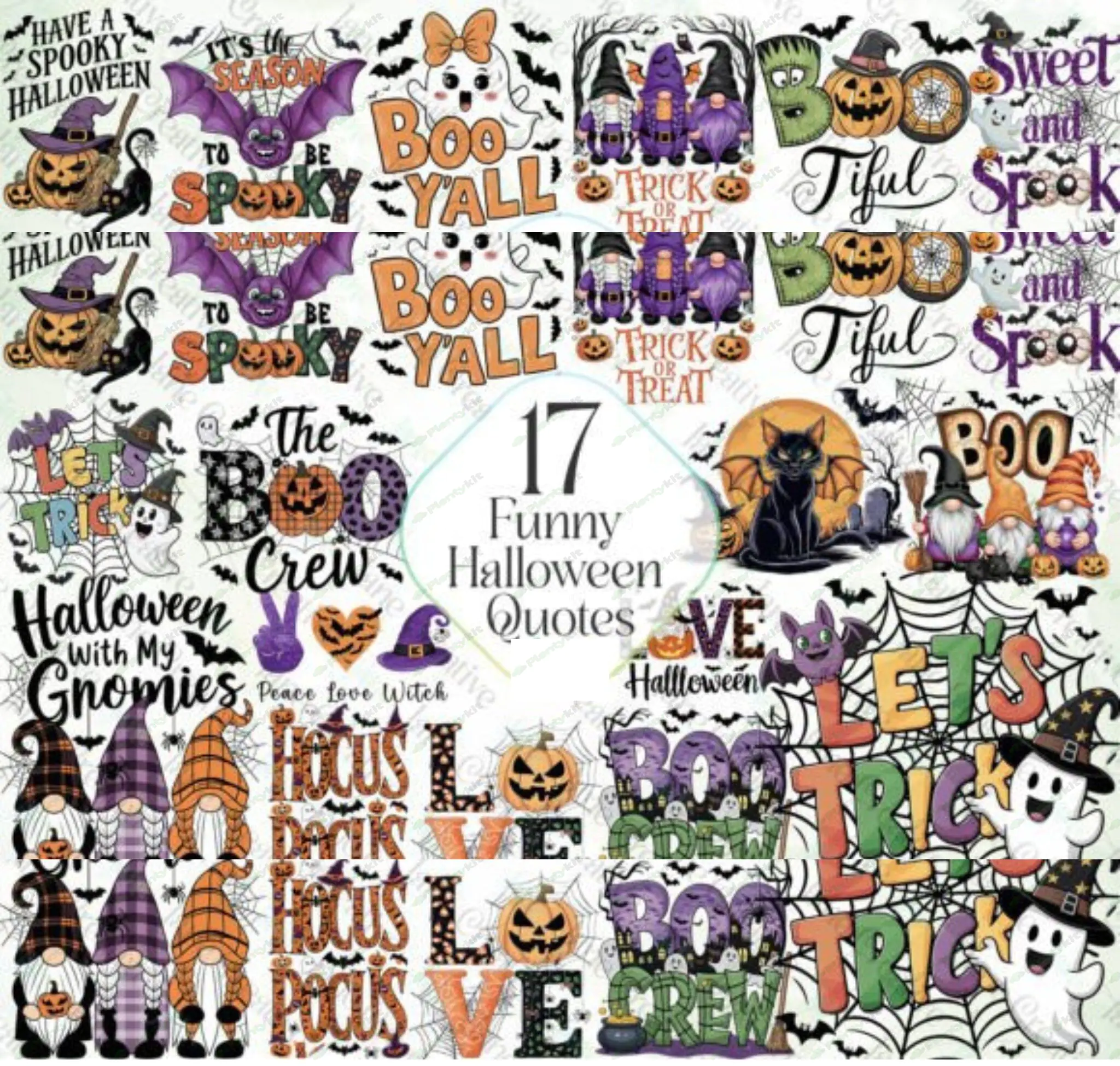 Funny Halloween Quotes Png, Sweet And Spook Png, Cute Ghost Png, Funny Quotes Halloween Png, Love Ha