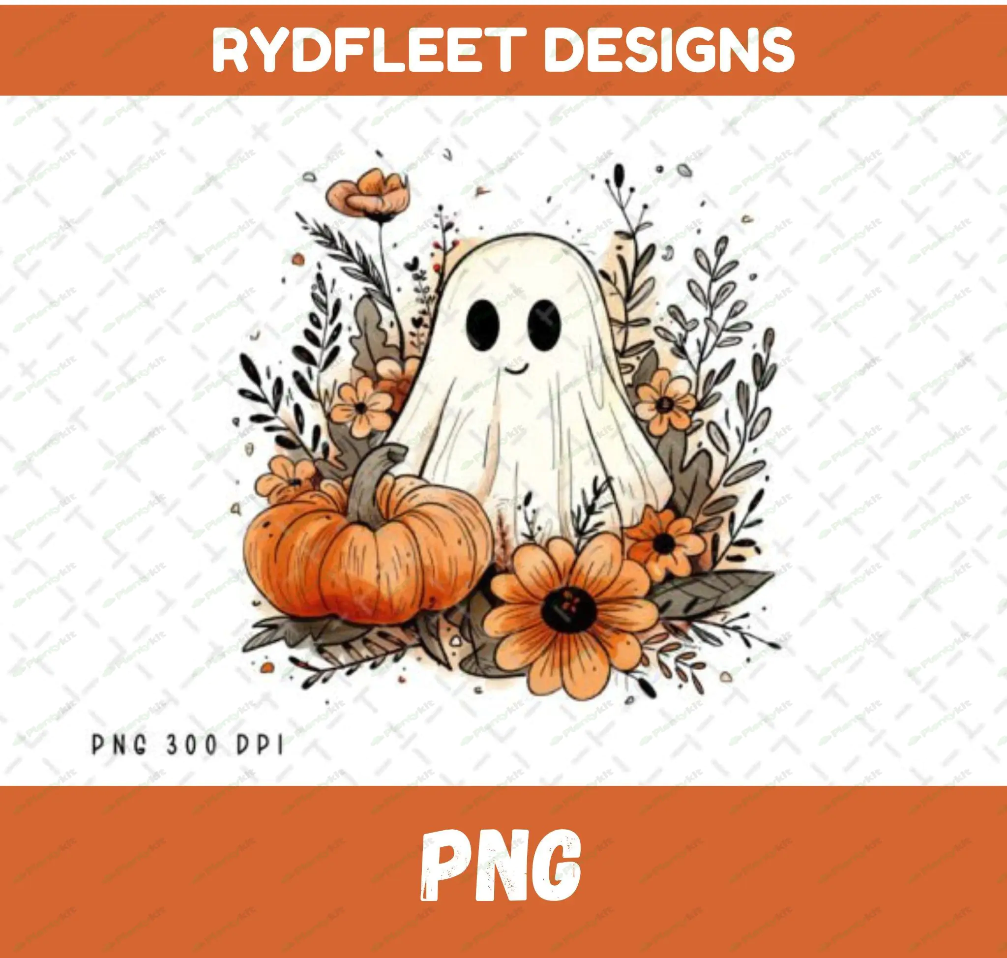 Cute Ghost Png Bundle, Cute Halloween png, Ghost And Coffee Png, Bougie Png, Bougie Ghost, Pumpkin