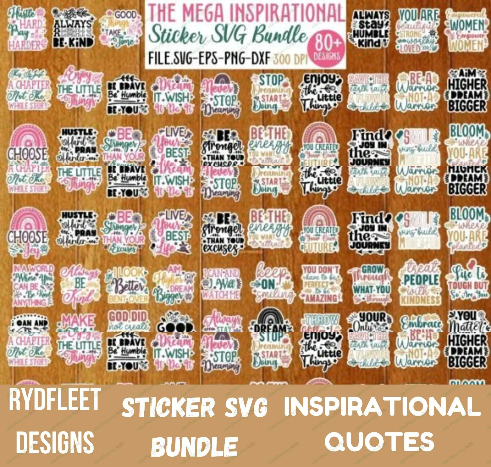 NSPIRATIONAL MEGA BUNDLE, 1200+ Designs, Inspirational Svg, Positive Svg, Motivational Svg, Mental H