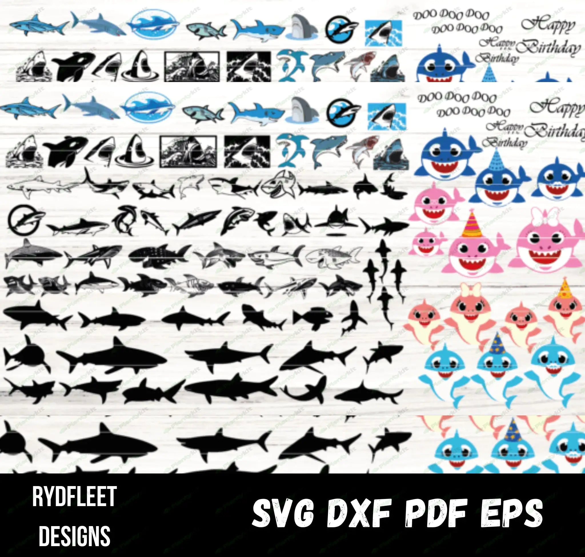 2024 Shark Svg Bundle, Shark Clipart, Shark Png, Sharks Svg, Cute Shark Svg, Shark Cricut, Shark