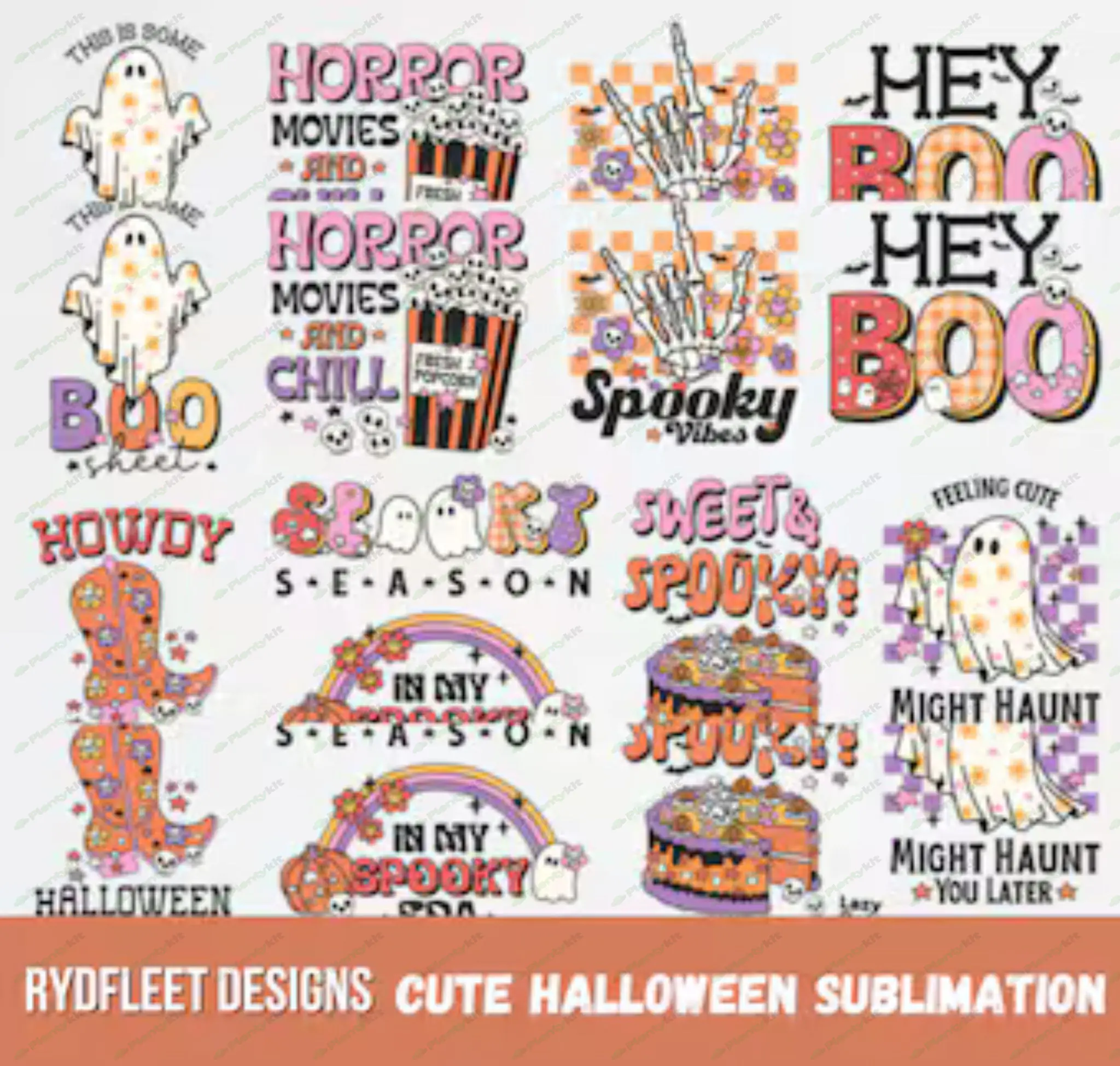 Cute ghost png, Halloween png, coffee png, bougie png, bougie ghost