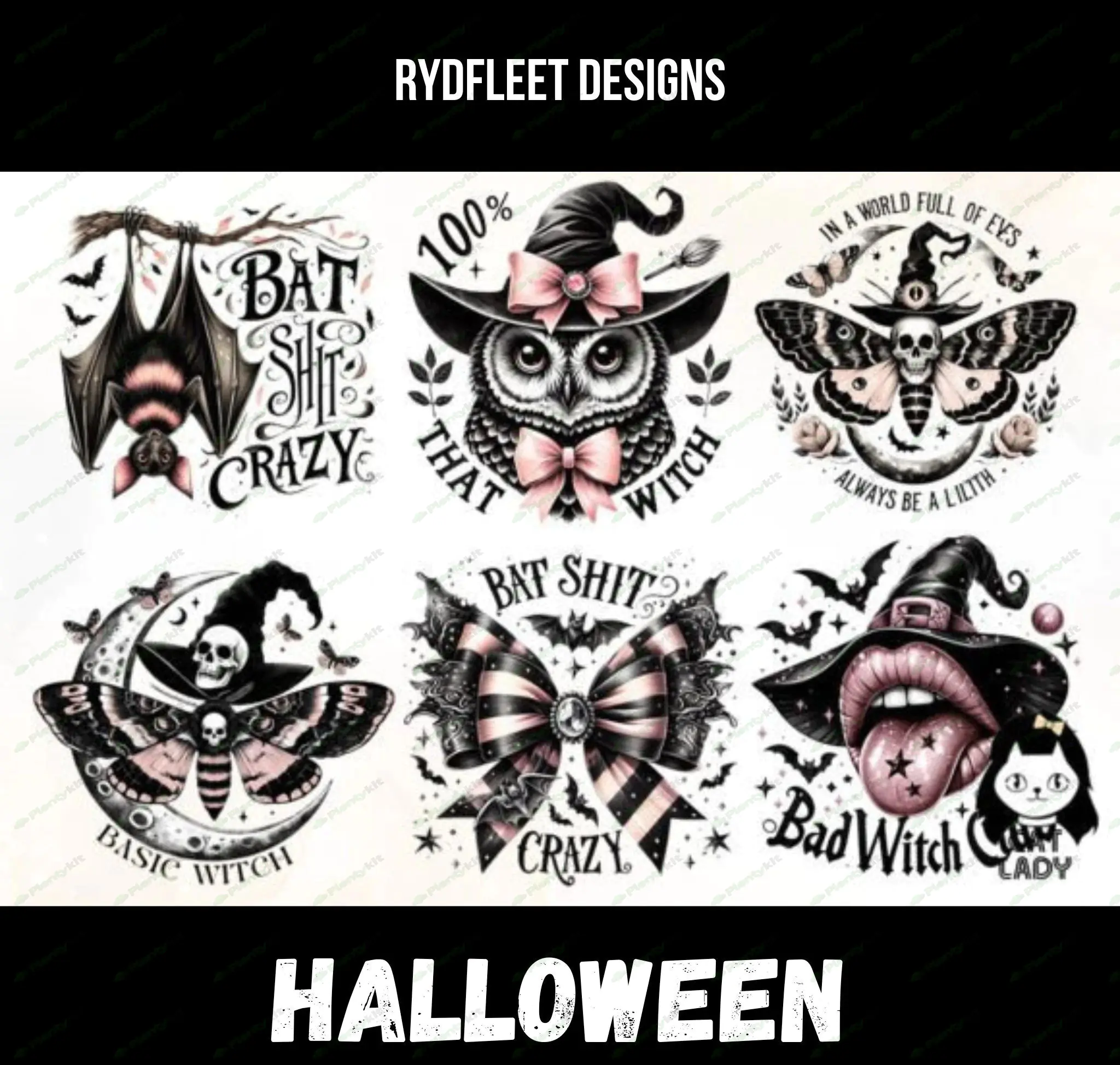 Halloween Png Bundle, Horror Halloween Png, Retro Halloween Png, Spooky Season Png, Halloween Coquet