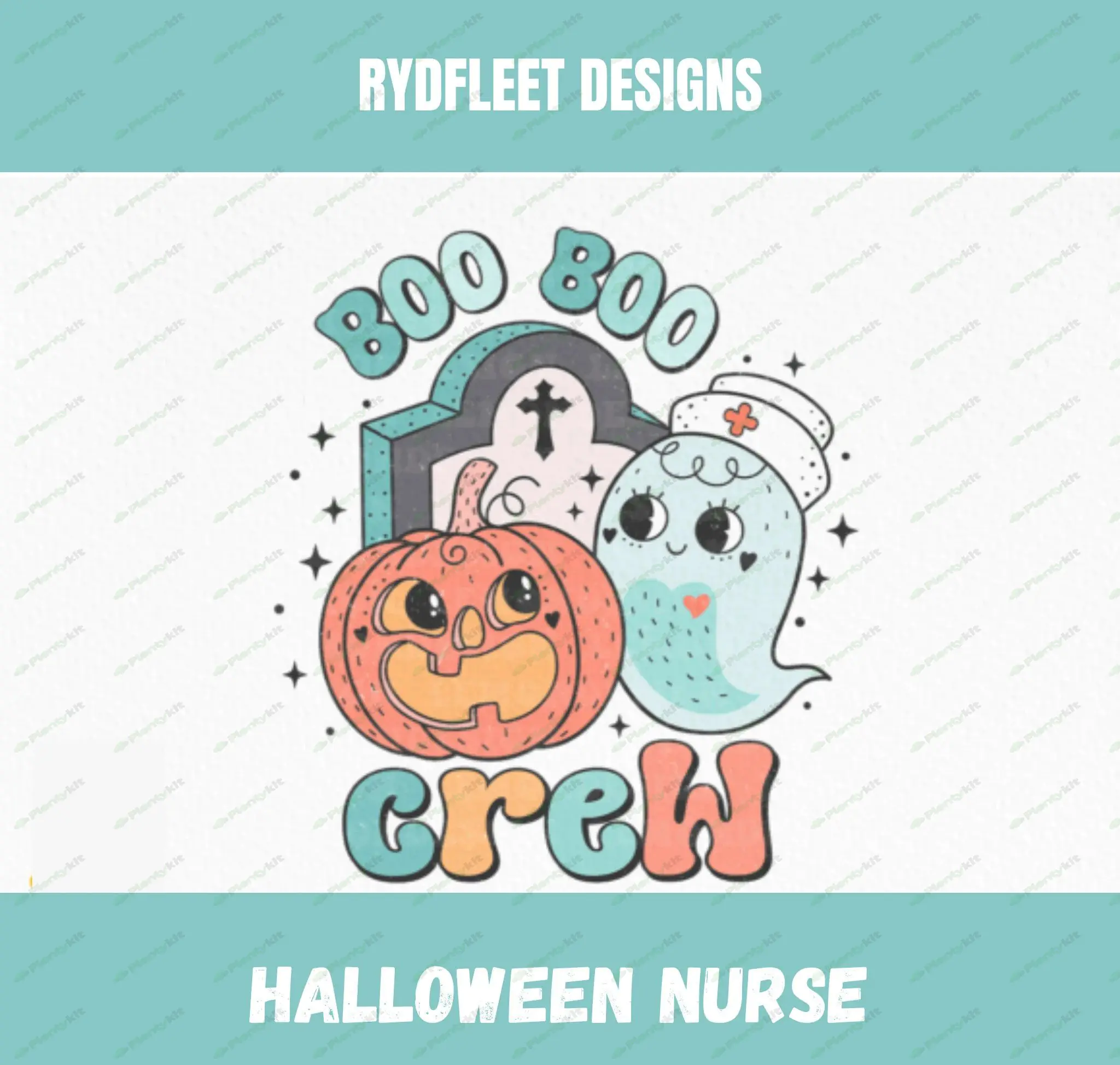 Nurse Halloween Svg Png Bundle Boo Boo Crew Spooky Smell Children Too Cute To Spook Horror Character