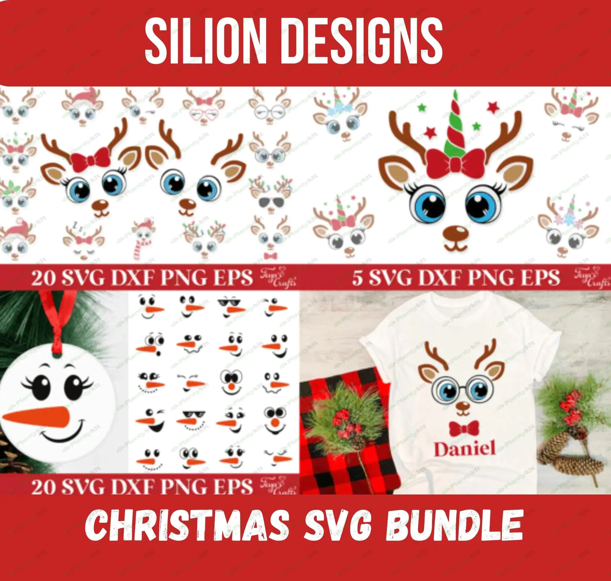 CHRISTMAS SVG Bundle, CHRISTMAS Clipart, Christmas Svg Files For Cricut, Christmas Svg Cut Files