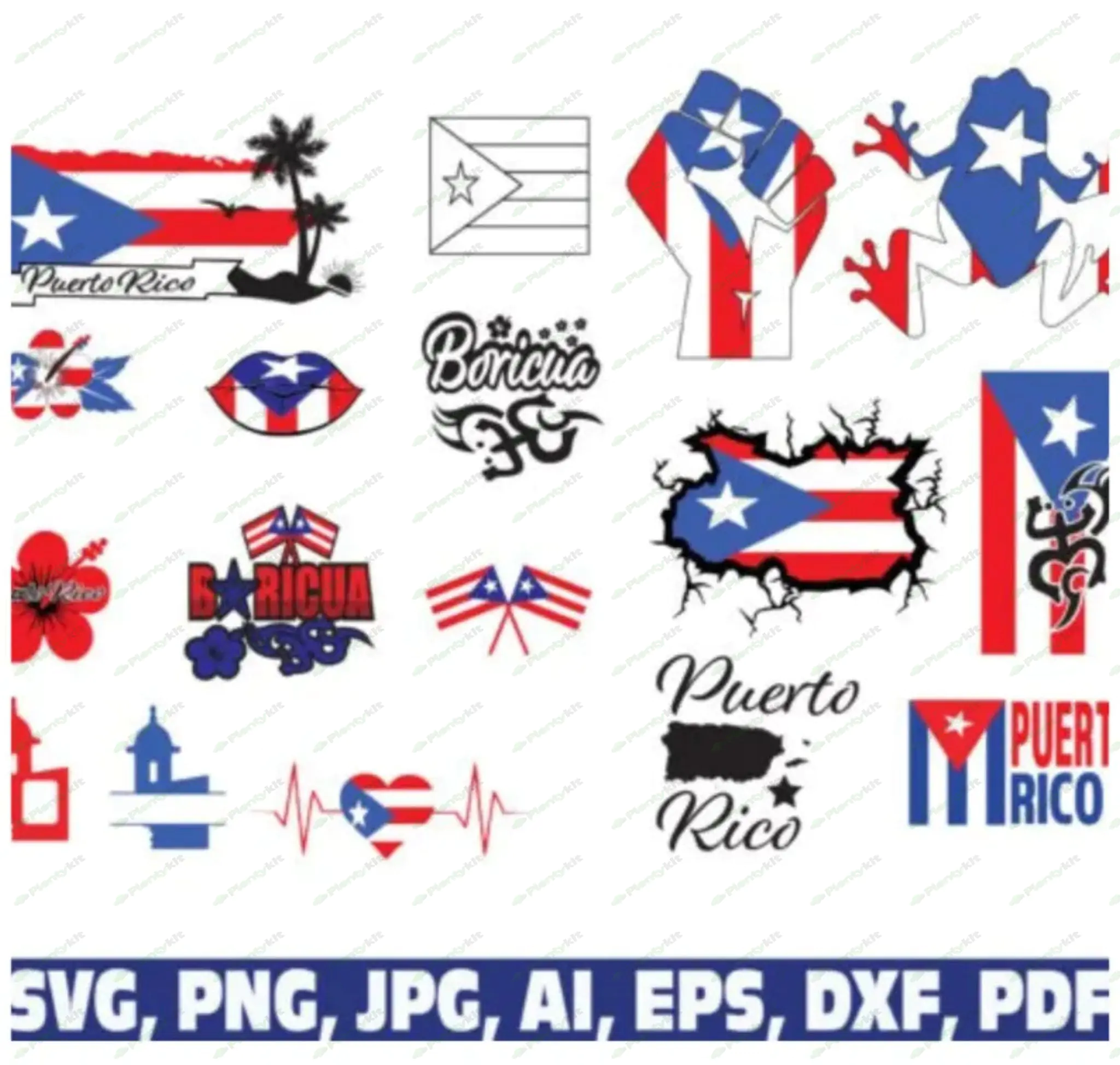 Puerto Rico Svg, Puerto Rico Flag Svg, Puerto Rico Flag, Puerto Rican Svg, Puerto Rico Png