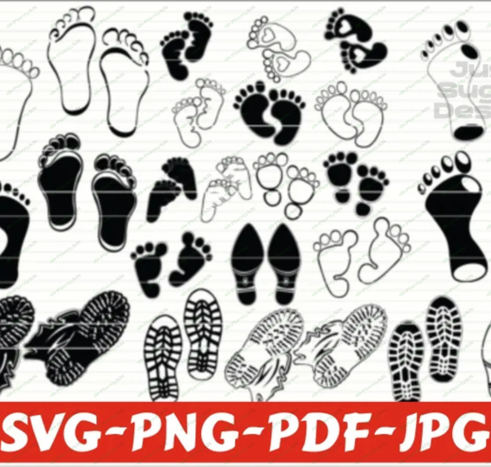 Footprints-SVG-Bundle-Foot-Prints-.