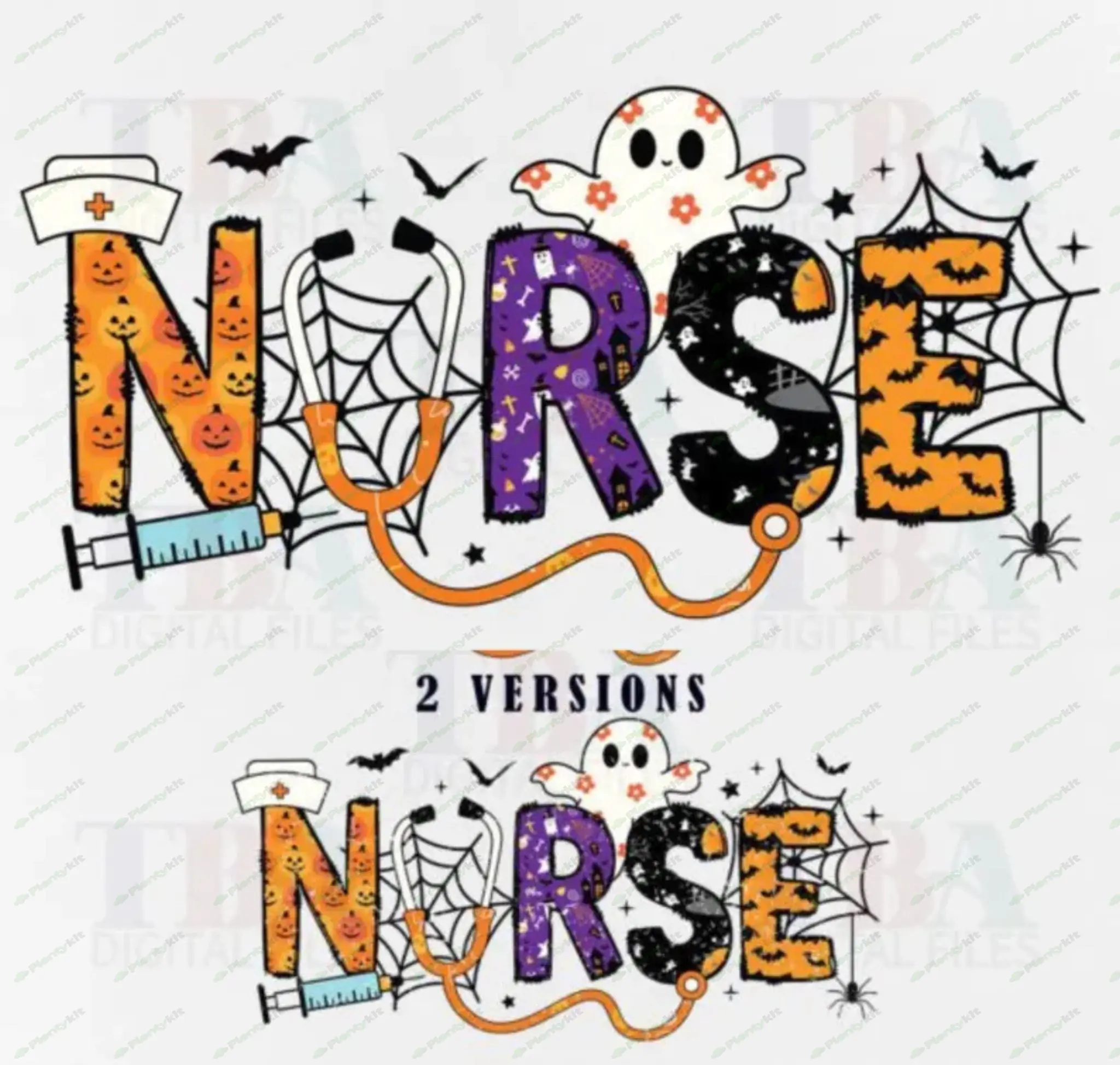 Spooky Nurse, Halloween Nurse PNG, Spider, Bad Png, Halloween Png, Pumpkin Png, Spooky Png, Nurse PN