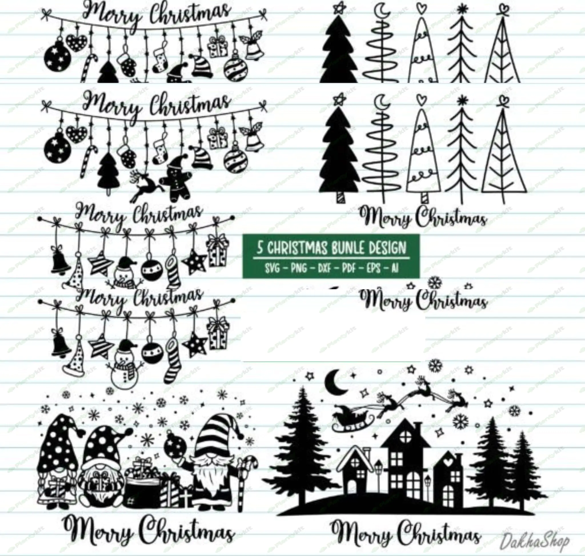 Christmas SVG Bundle / Funny Christmas SVG /