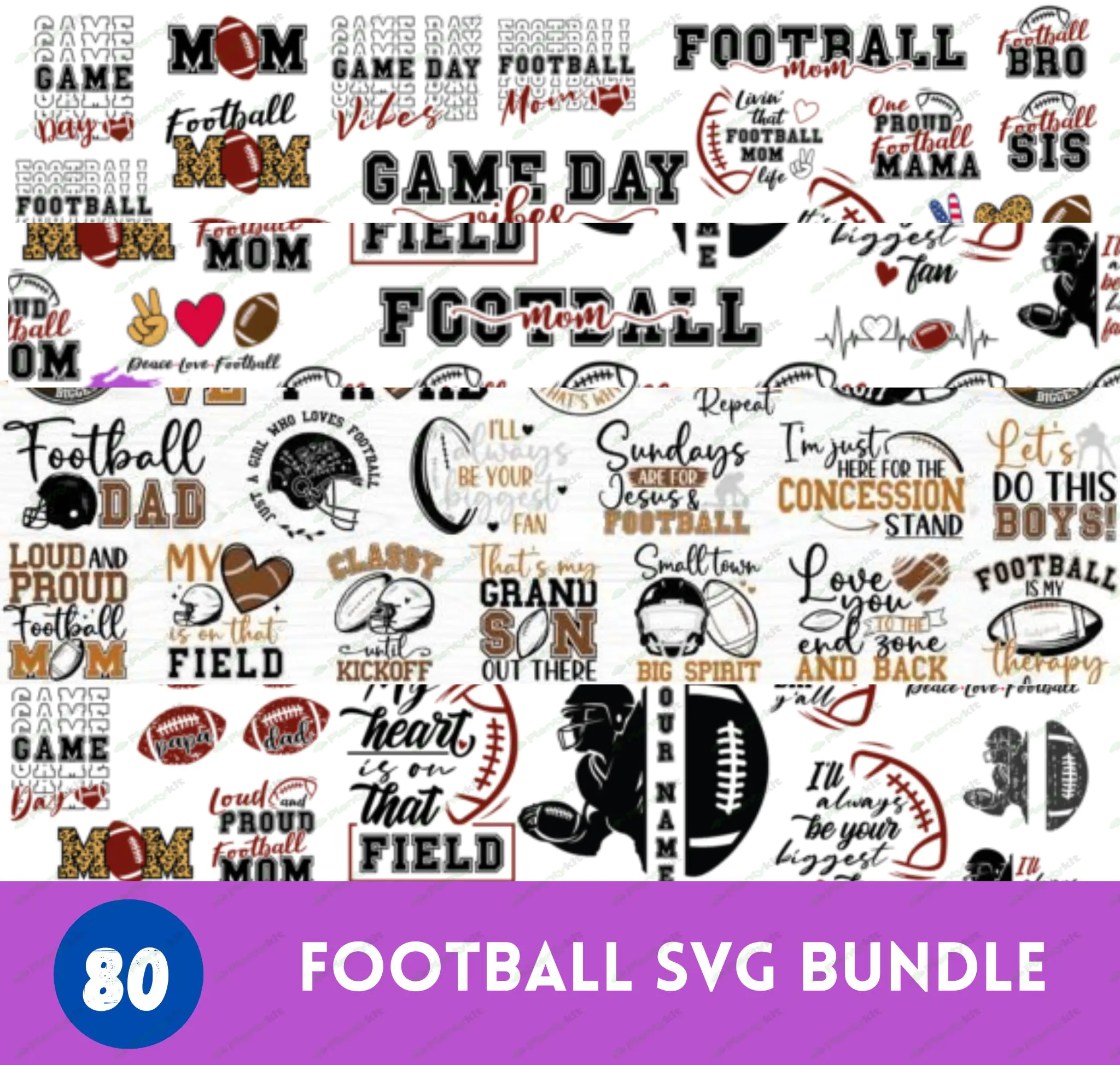 Football Svg for Zindee,Football Svg With Team Name,Generic Football Svg,Football With Name Svg,Half