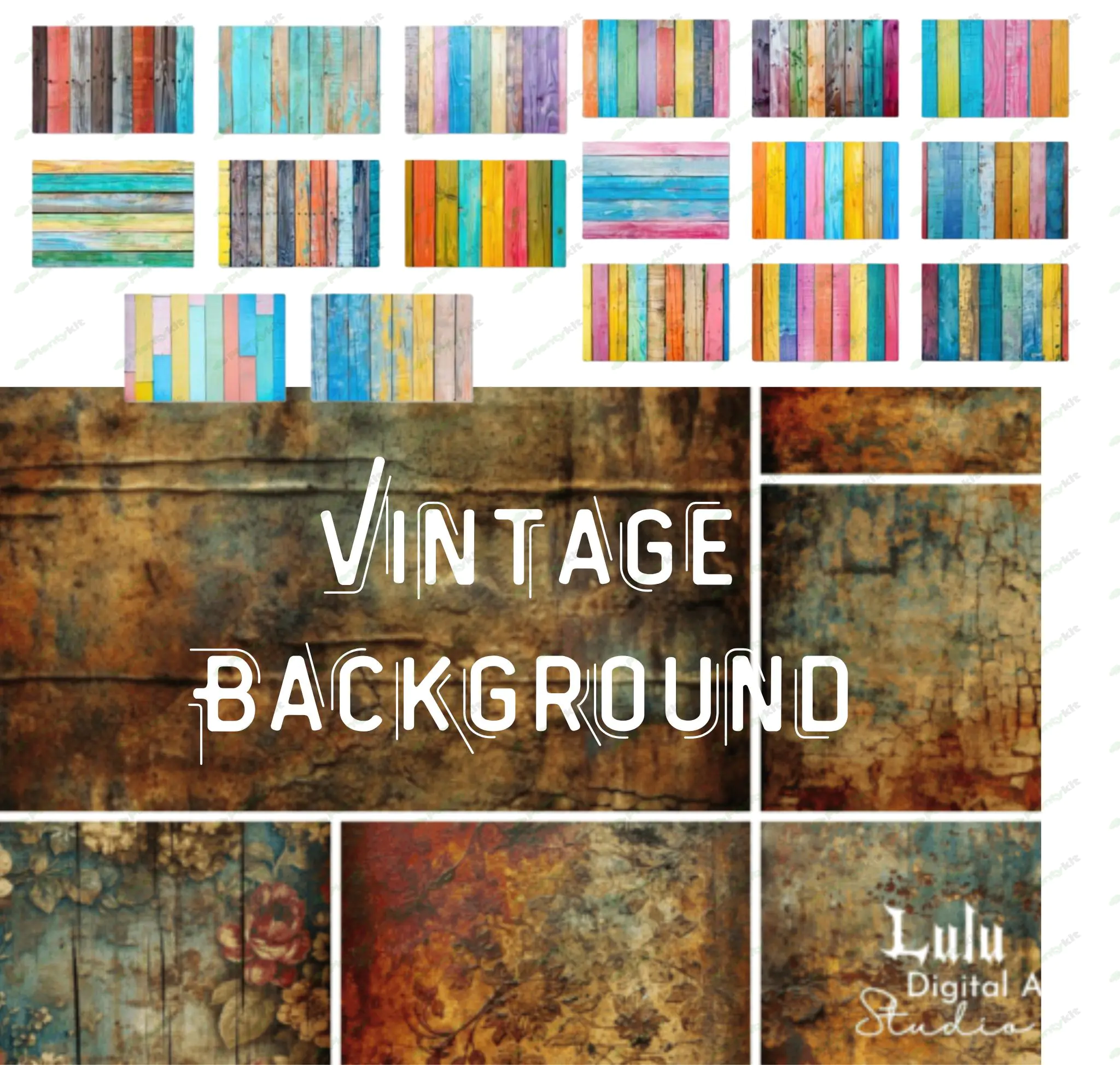 intage Background Digital Download | Retro Aesthetic Backdrop | Antique Design Wallpaper