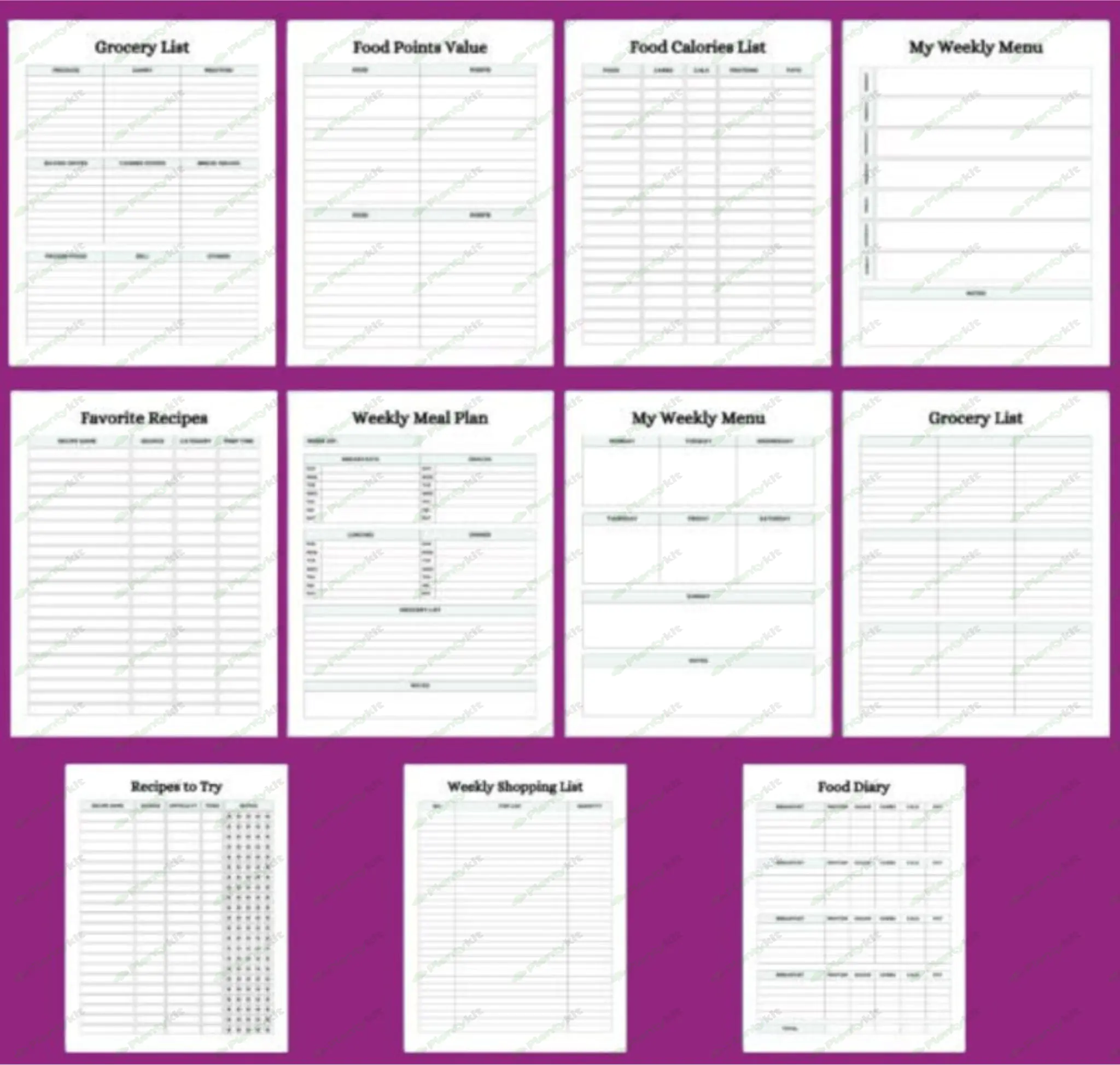 2024 2025 & Undated Digital Planner,GoodNotes Planner,Daily Planner,Weekly Planner,Notability PLAN