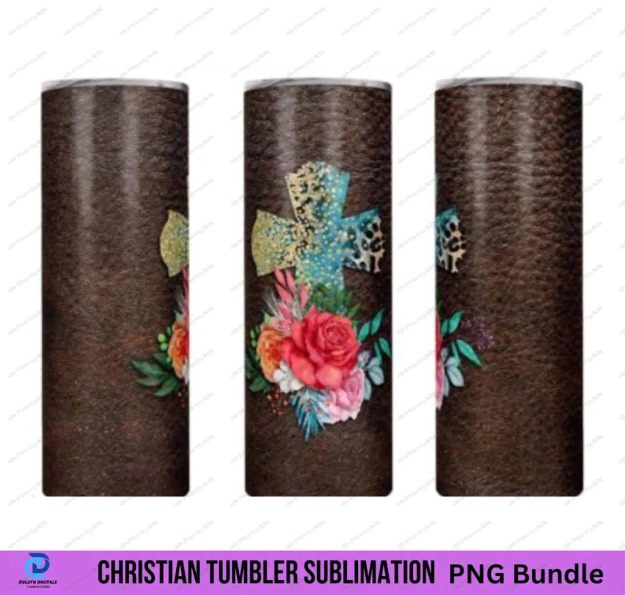 Christian Tumbler Wrap 20 oz Skinny Tumbler Sublimation Design Instant Digital Download Only.CH