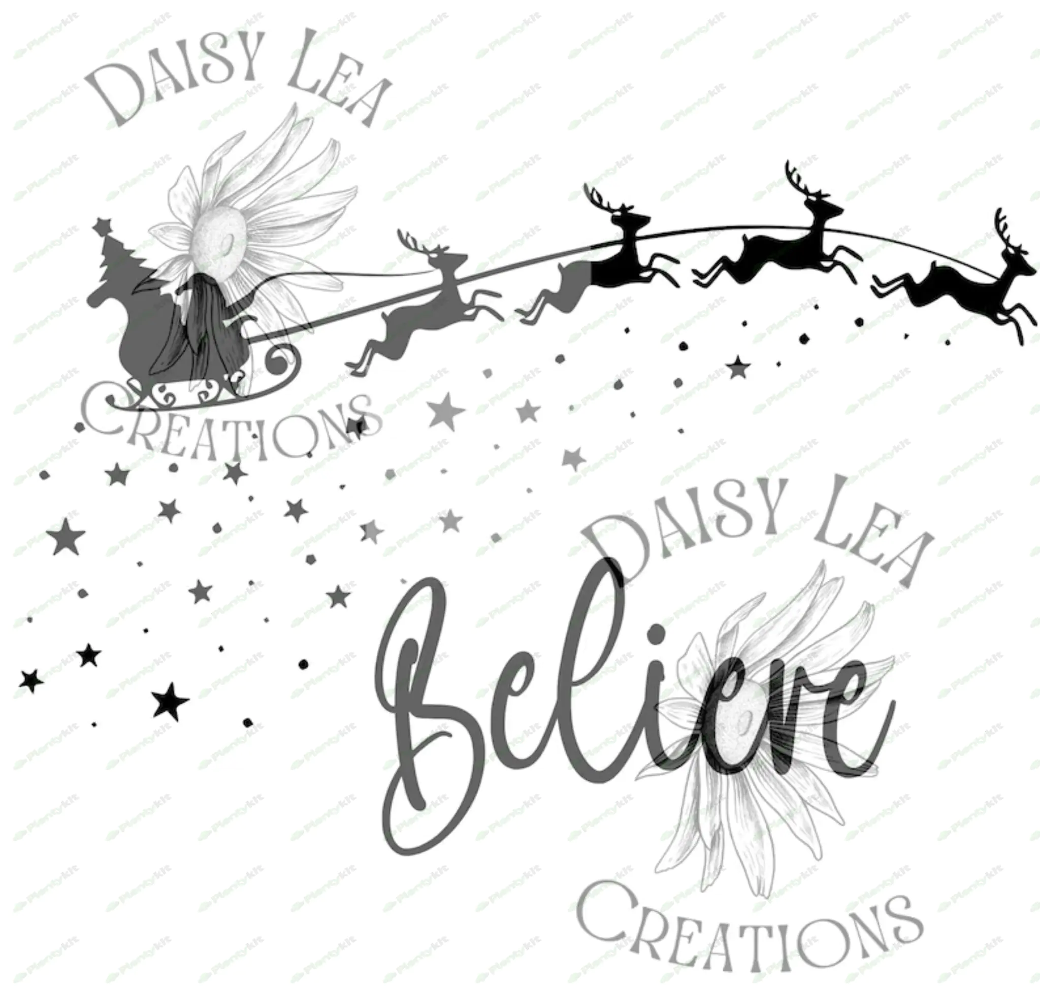 Believe | PNG | Digital Download | Christmas