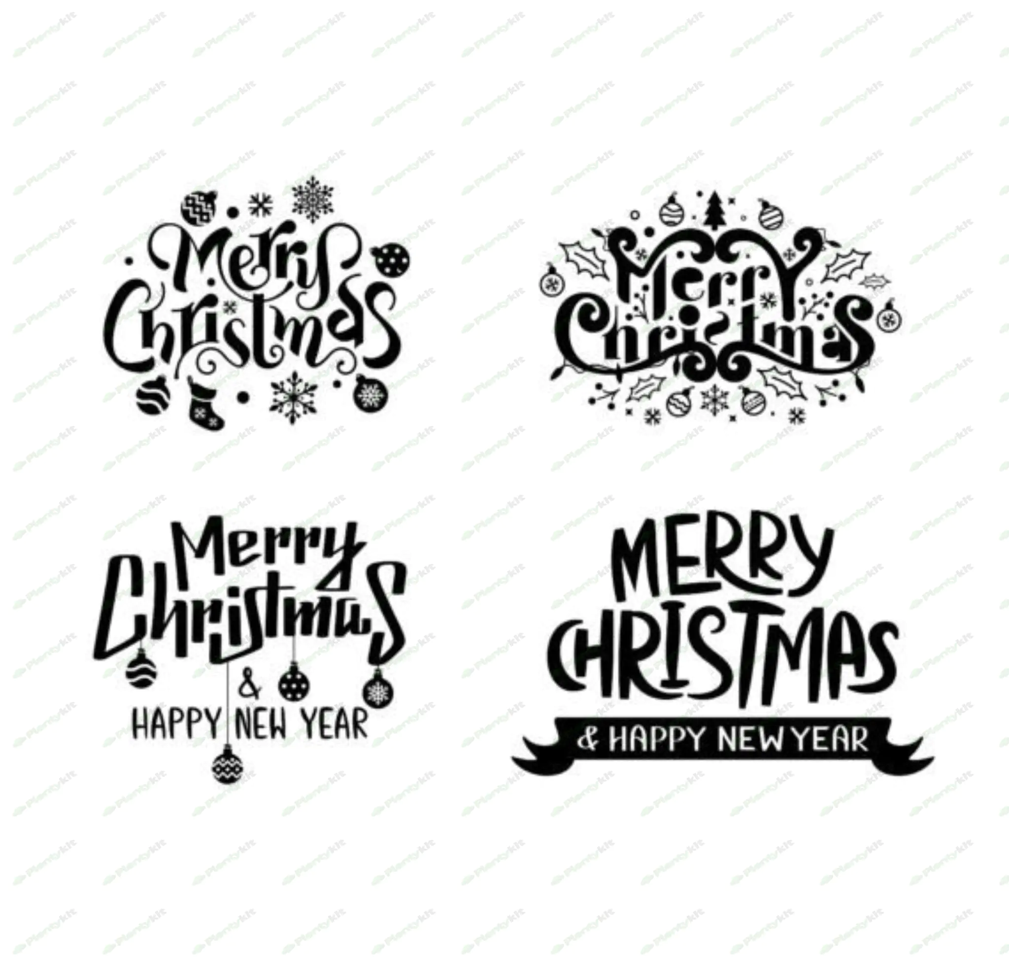 "Merry Christmas SVG Bundle | Holiday Designs for Cricut, Silhouette, and DIY Projects"