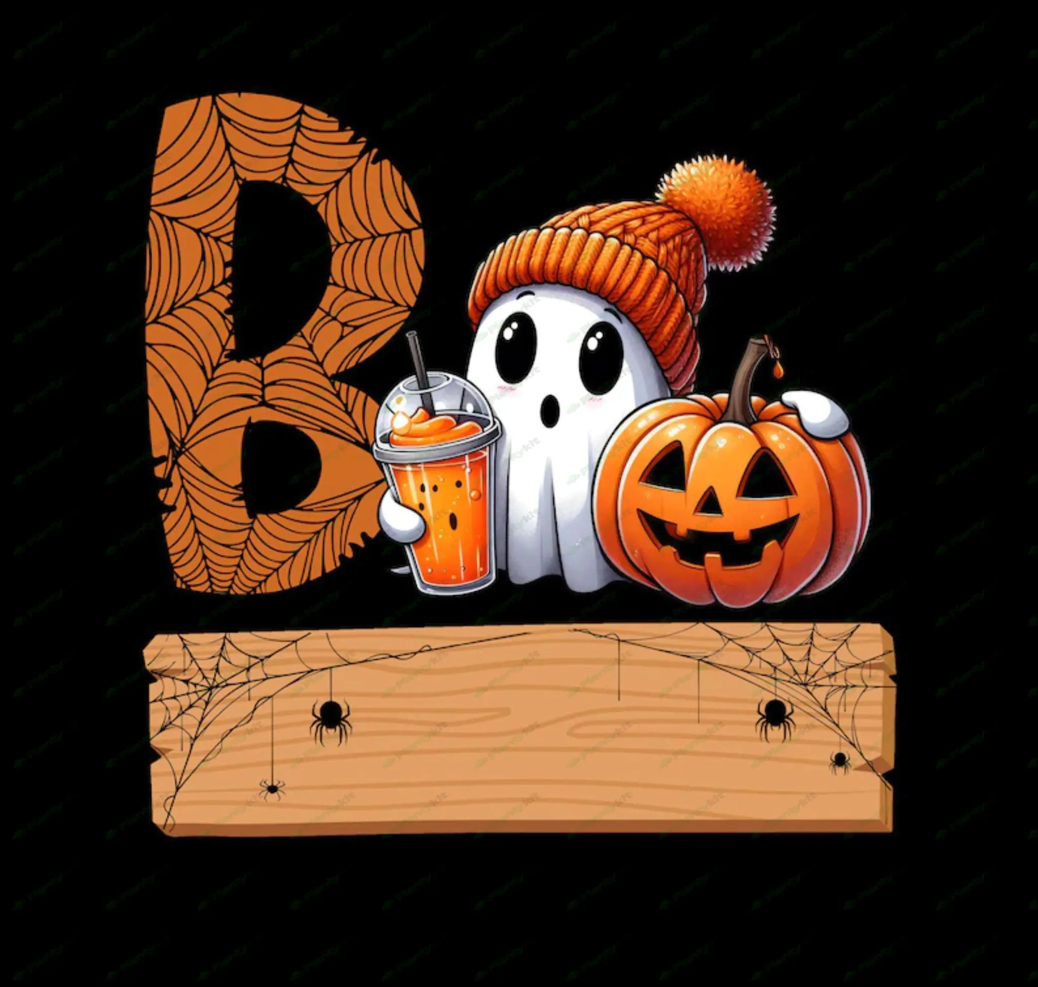 Personalized Boo Halloween Png,Custom halloween png,Halloween png,Custom names kids Png