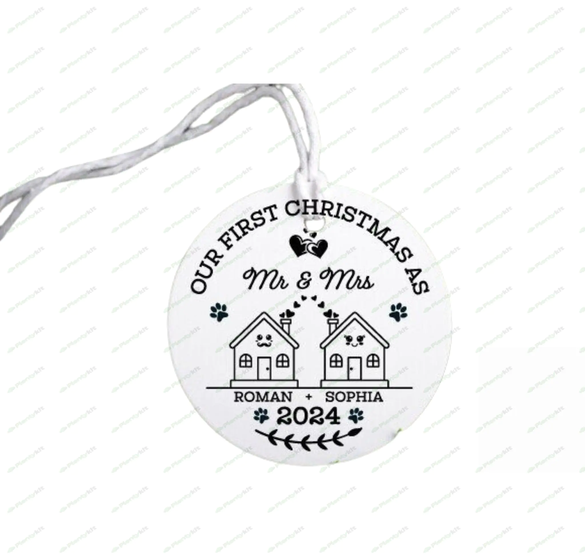 First Christmas Ornament SVG Bundle |  First Christmas Designs | Digital Cut Files