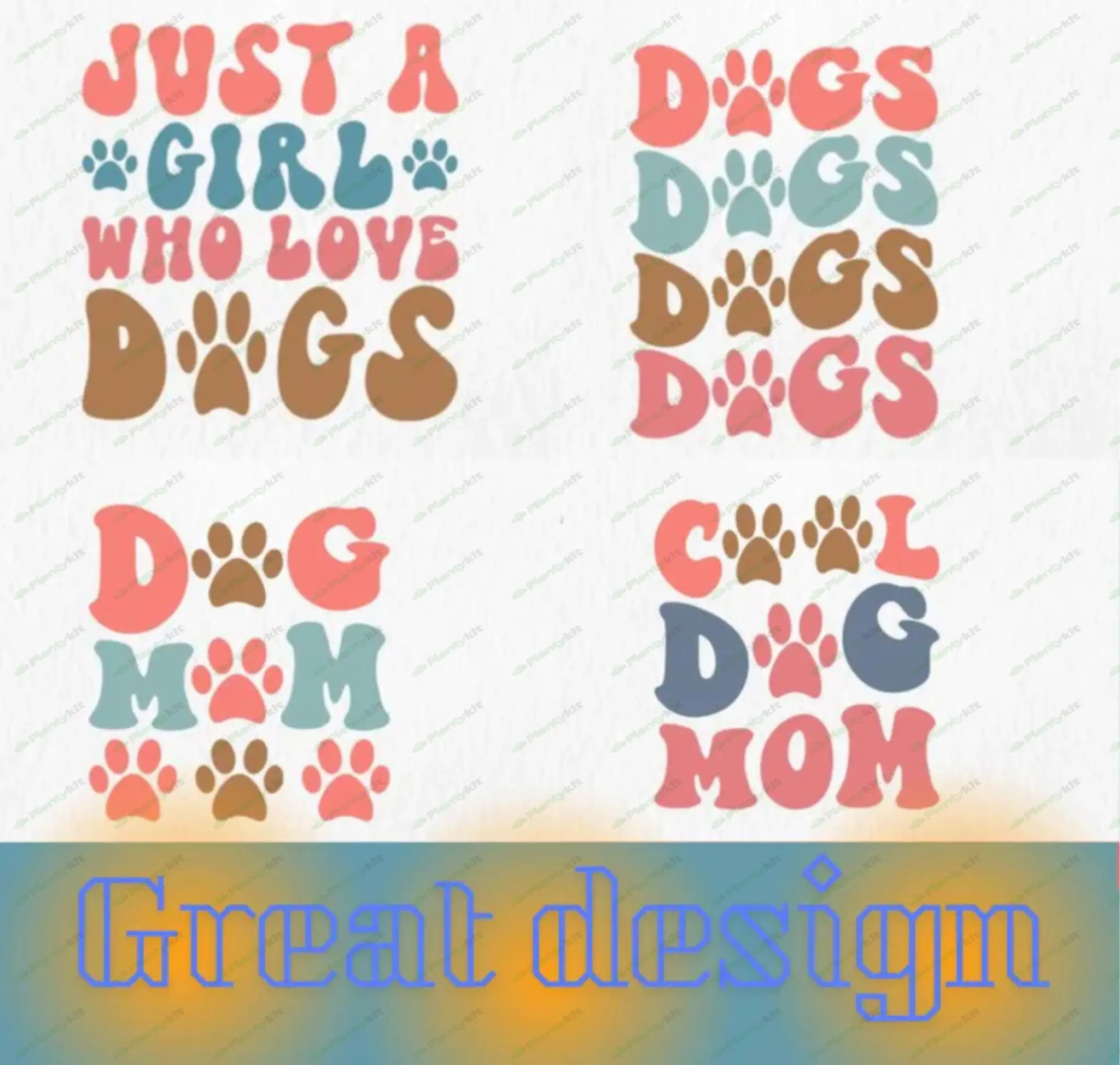 Dog Quotes SVG , Dog Quotes bundle, Fur Mom svg, Dog Mom svg, Dog Mama, Paw Prints SVG, Dog Lover