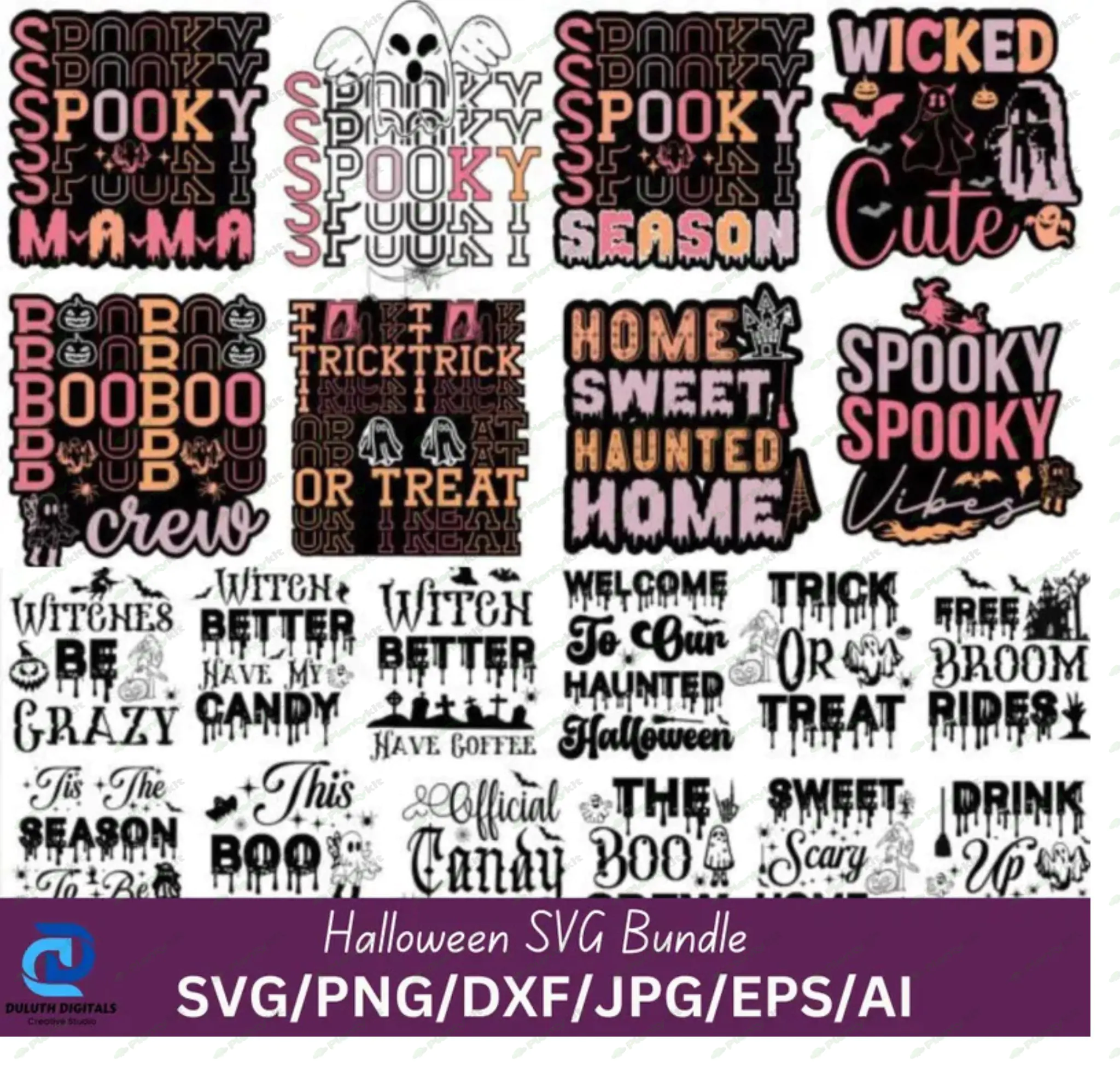 HALLOWEEN SVG, Halloween Svg Bundle, Halloween Cut Files For Cricut, Halloween Clipart, Halloween.PN