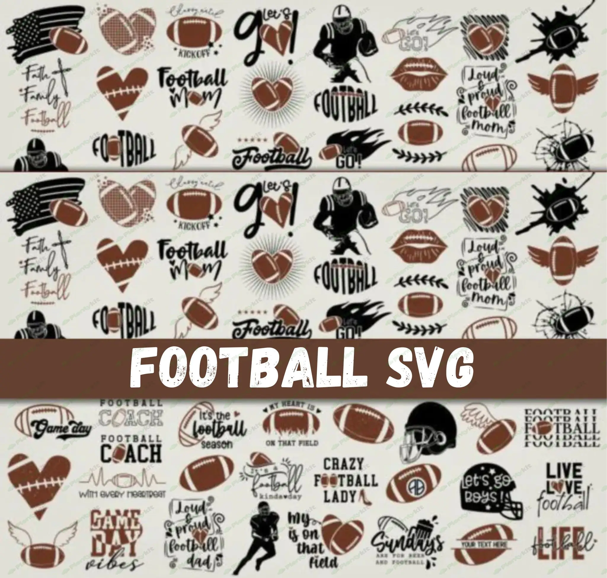 Football Mama SVG/PNG, Football Mom Shirt Svg, Football Svg, Game Day Svg, Sports Mom Svg, MAMASVG