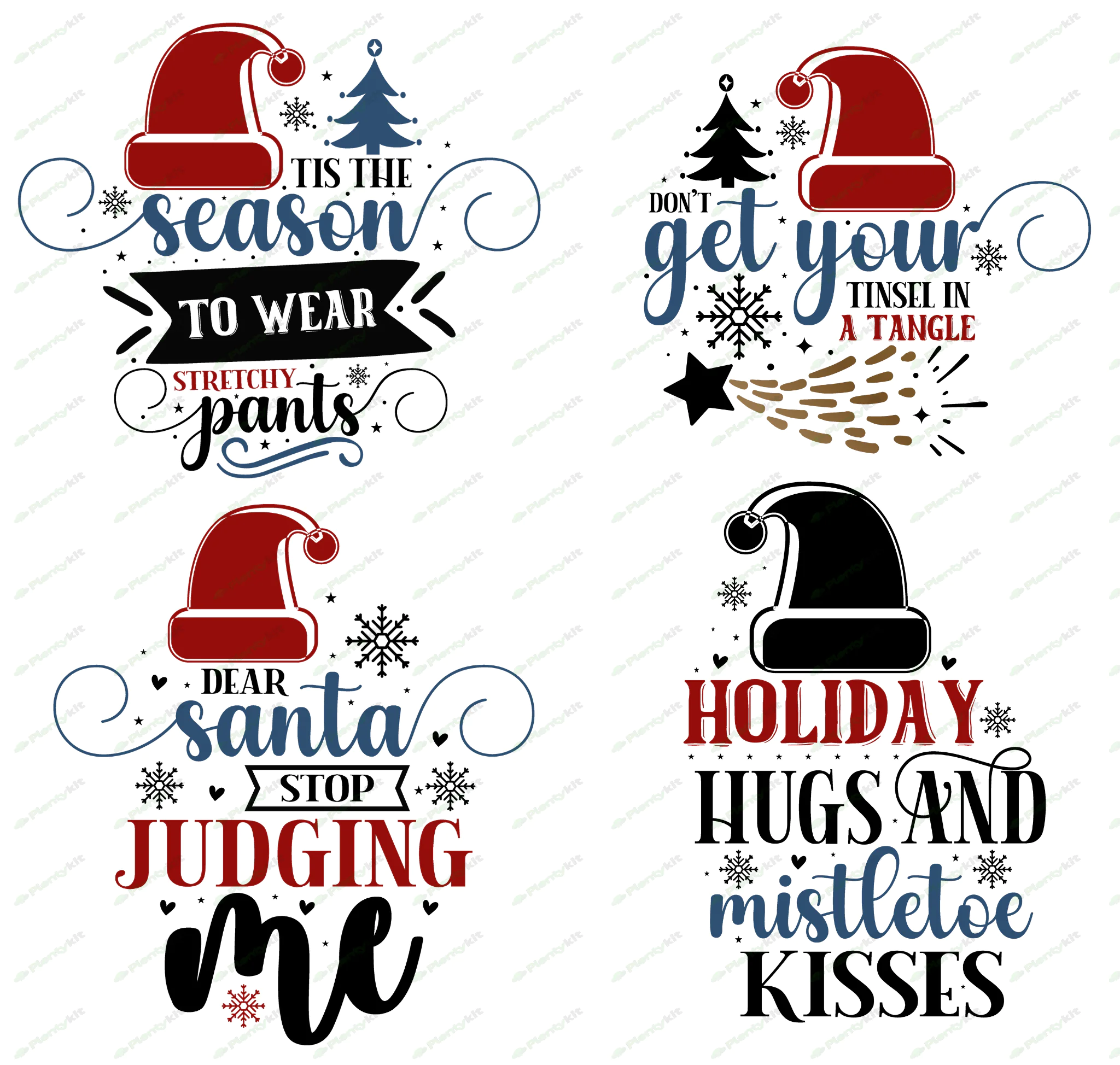 Funny Christmas Quotes SVG Bundle, Silhouette Christmas svg, Funny Christmas SVG bundle, Funny Qu