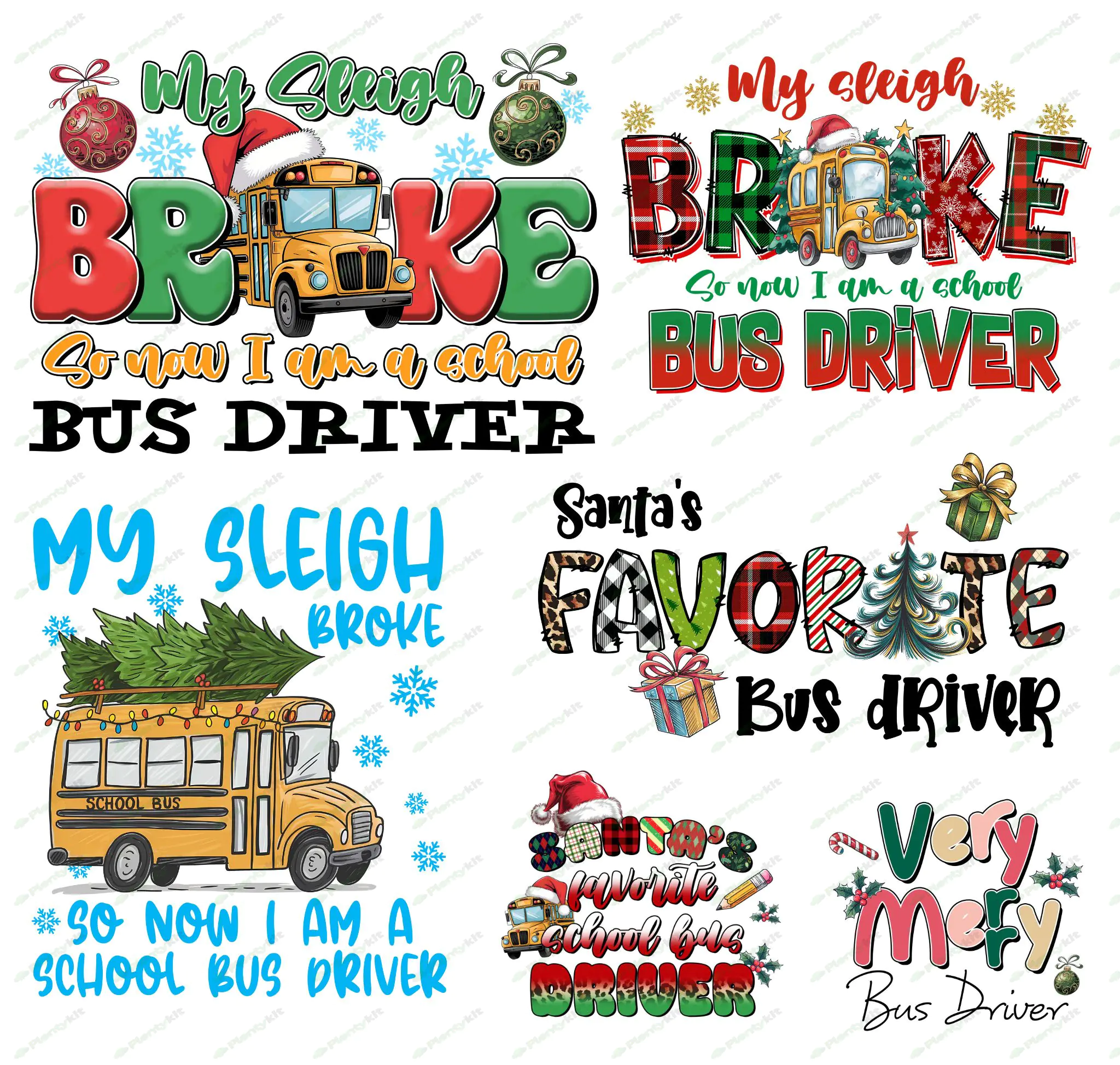 Merry Christmas School Bus Pbf, Christmas png, sublimation design, Back to School png, School bus pn