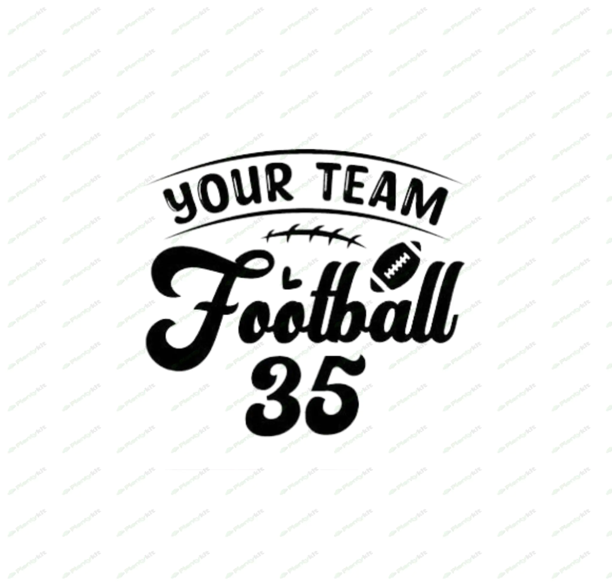 "Football SVG T-Shirt Design Bundle - Game Day Graphics for Fans & Teams"