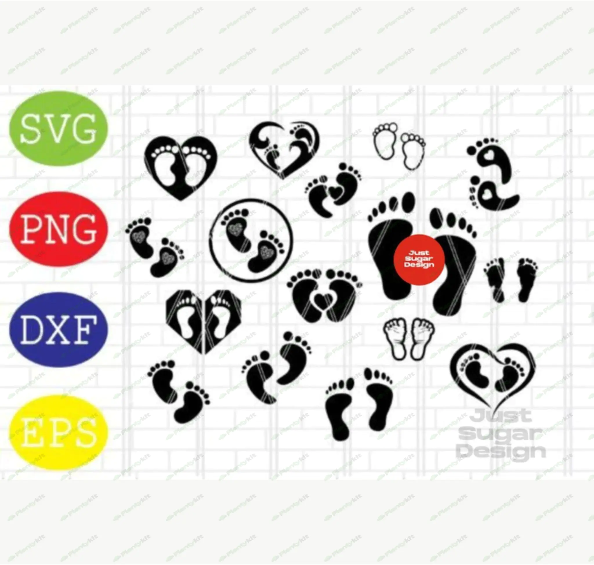 Footprints-SVG-Bundle-Foot