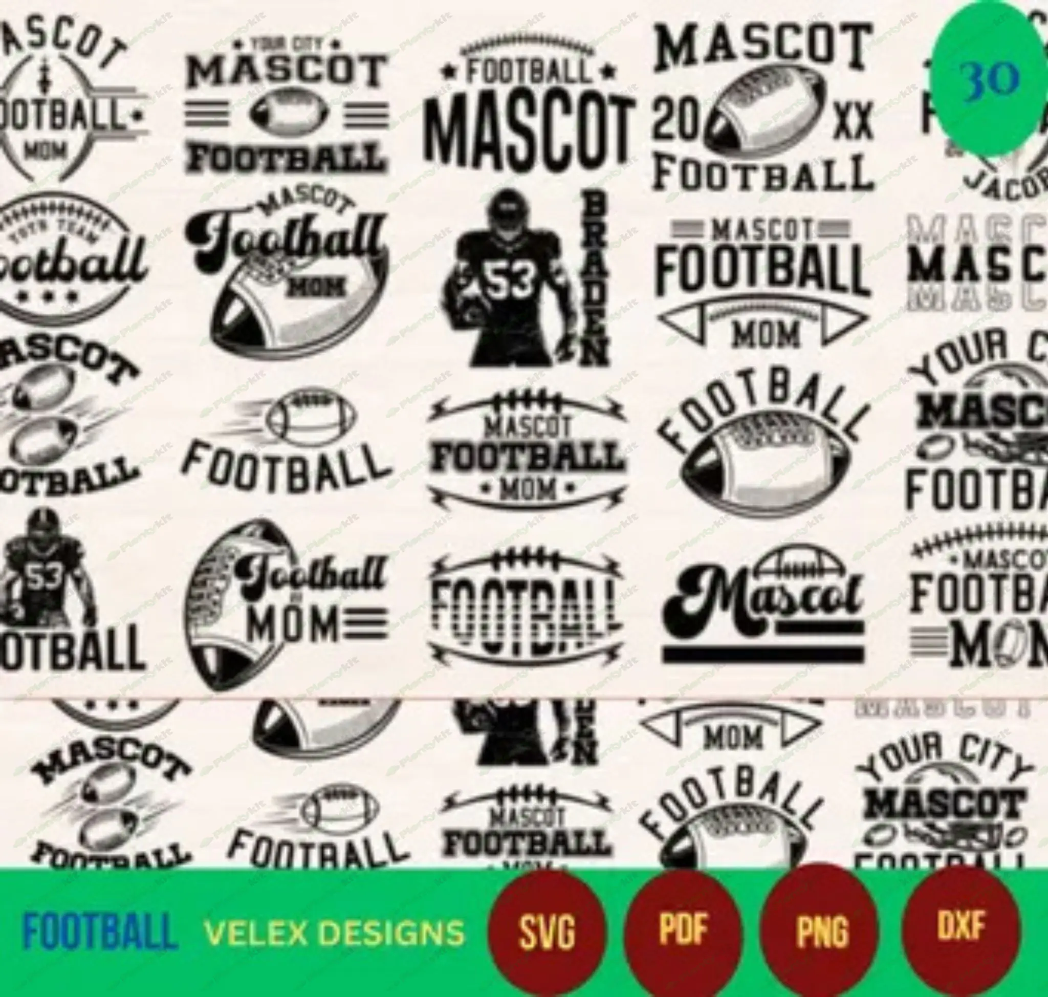 Your Team Football Svg,Football Svg Bundle,Football Svg,Football Png Team,Flag Football Svg,Team