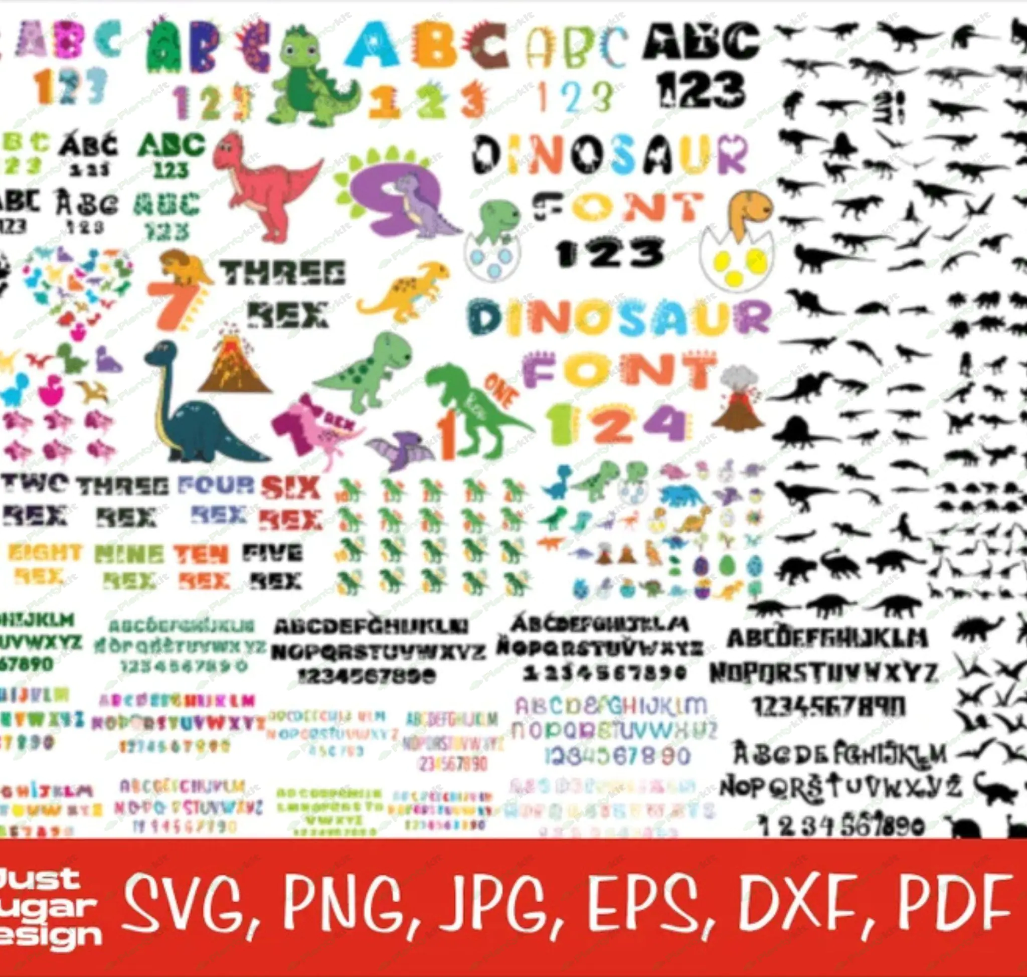 Sale ends on November 6  Dinosaur-Svg-Bundle-Graphics.