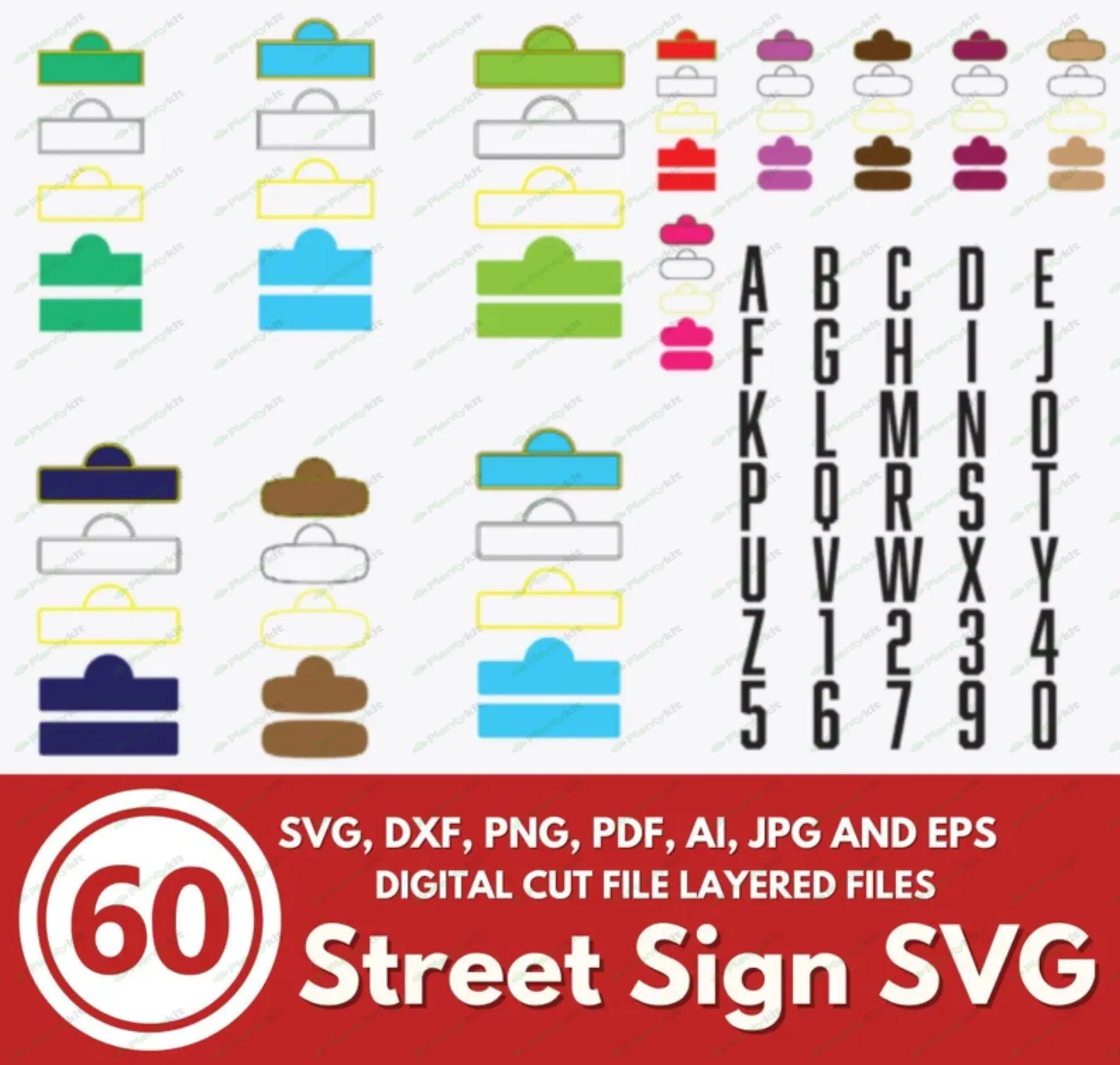 Street Sign SVG, Street Logo Cricut, Street Svg Sign, Custom Street Sign, Street Sign Personalize, S