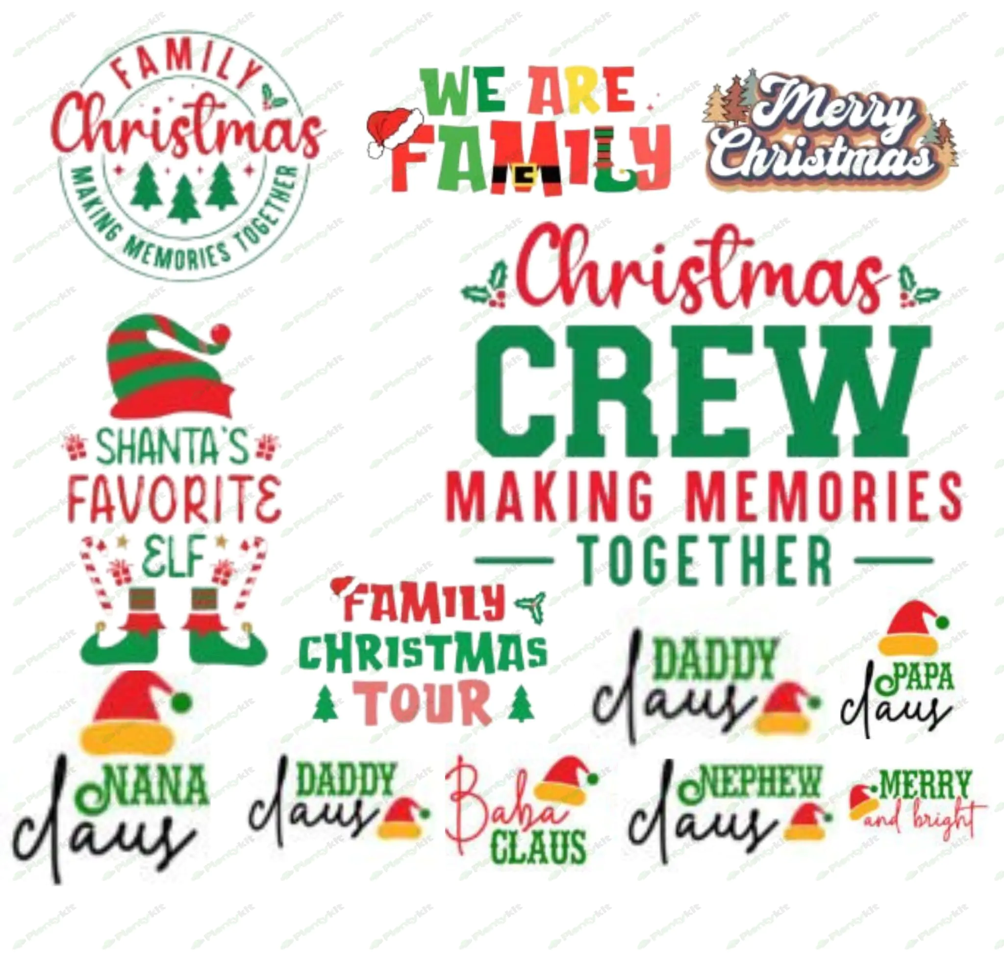 Christmas Crew svg png, Family Christmas svg, Matching Christmas Svg, Christmas Crew Making Memories