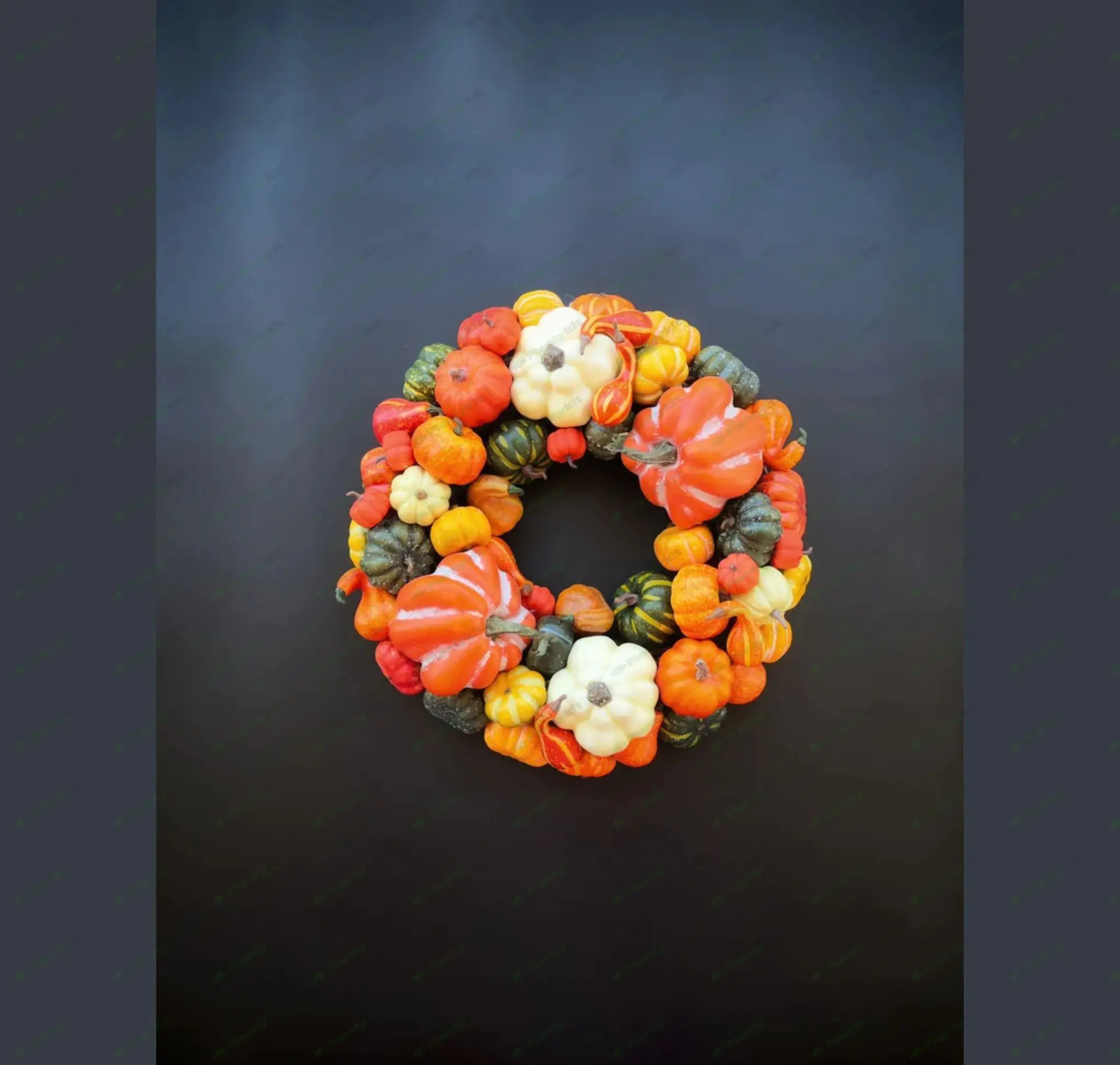 Thanksgiving Wreath, Fall Wreath, Autumn Wreath, Pumpkin Wreath, Gourd Wreath, Squash Wreath, Hallow