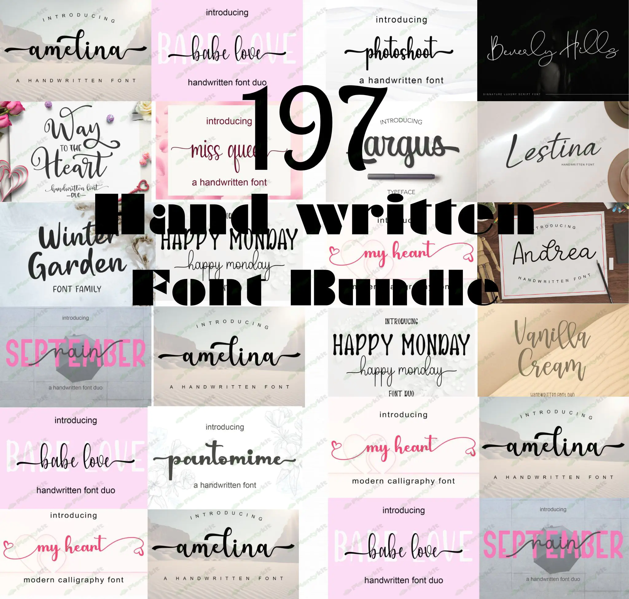 197 Handwritten Bundle – A Collection of Unique Handwritten Notes and Designs  Meta Description: Dis